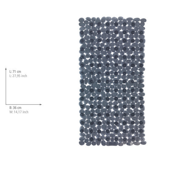 Wanneneinlage Mod. Paradise Anthrazit 36 x 71 cm