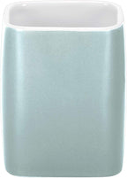 Kleine Wolke Zahnputzbecher CUBIC Steinzeug Anthrazit Becher Bad Gäste-WC 300ml