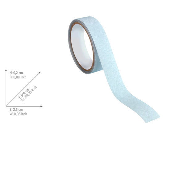 Anti-Rutschband Transparent rutschfestes Klebeband 2,5 cm x 5 m