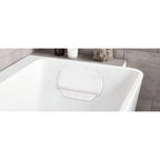 Kleine Wolke Nackenpolster PILLOW Weiß 32x22 cm Ergonomisch Saugnäpfe Badewanne