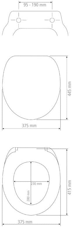 Wenko Premium WC-Sitz Ikaria Weiß matt, Duroplast, mit Absenkautomatik