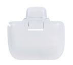 Toilettenpapierhalter Mod. Pure mit Deckel inkl. Befestigungsmaterial