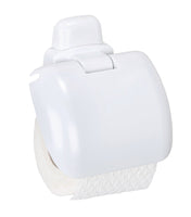 Toilettenpapierhalter Mod. Pure mit Deckel inkl. Befestigungsmaterial