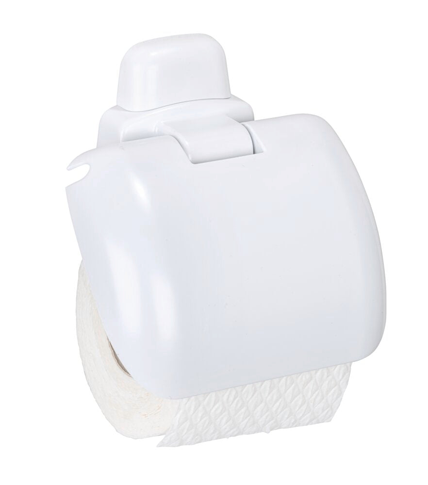 Toilettenpapierhalter Mod. Pure mit Deckel inkl. Befestigungsmaterial