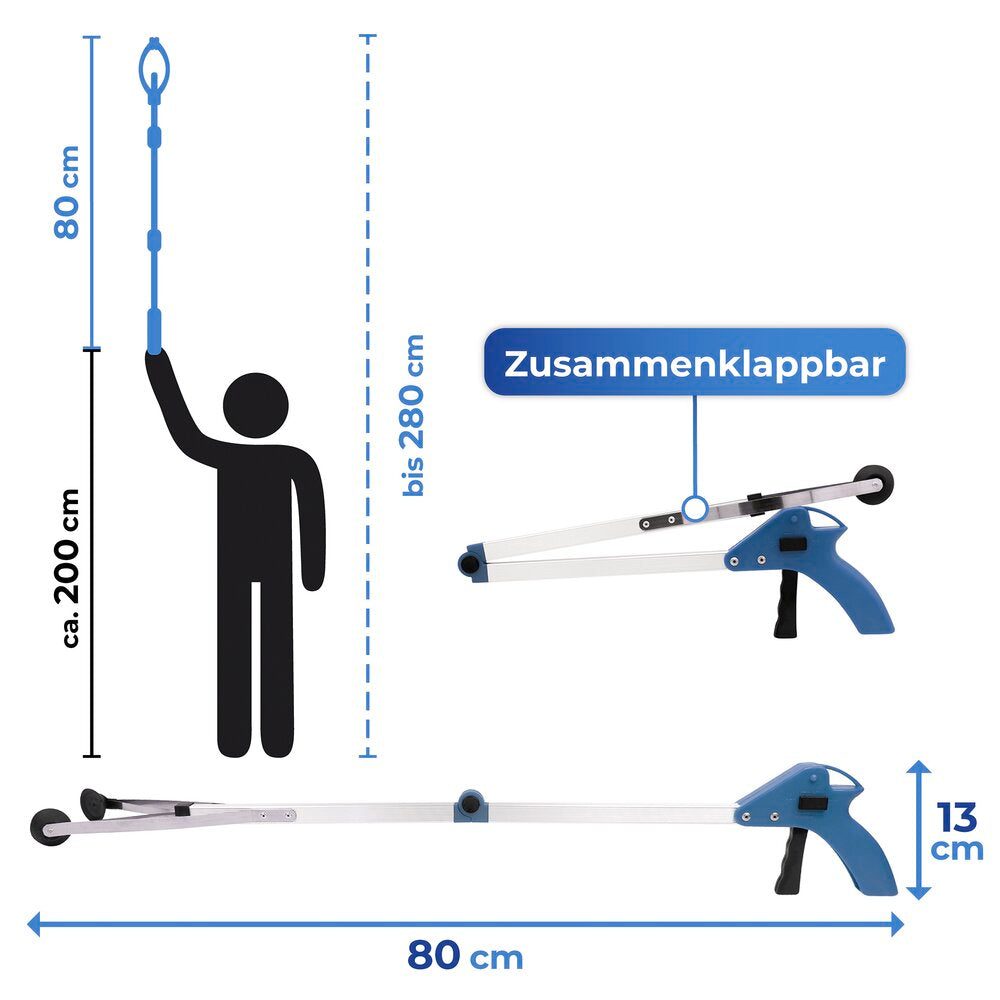 Greifarm zusammenklappbar