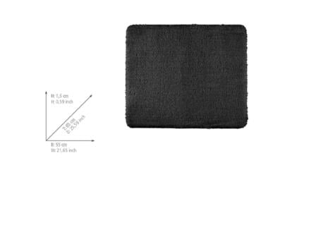 Wenko Badia badmat 55x65 cm antraciet