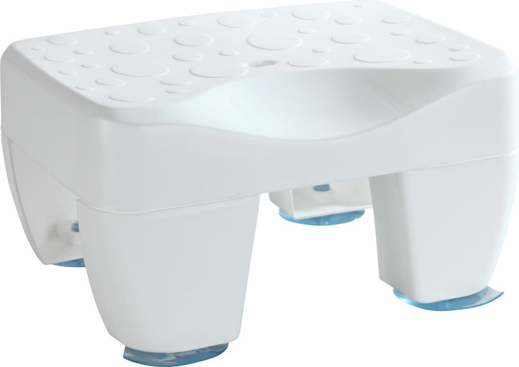 WENKO Badewannen Hocker SECURA bis 150 kg Stuhl Bad Dusche Hilfe Saugnäpfe Sitz