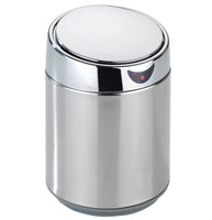 Wenko Tisch- und Kosmetikeimer mit Sensor Chrom, 0,8 l