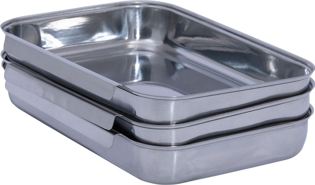Panier-Set Edelstahl 3-teilig