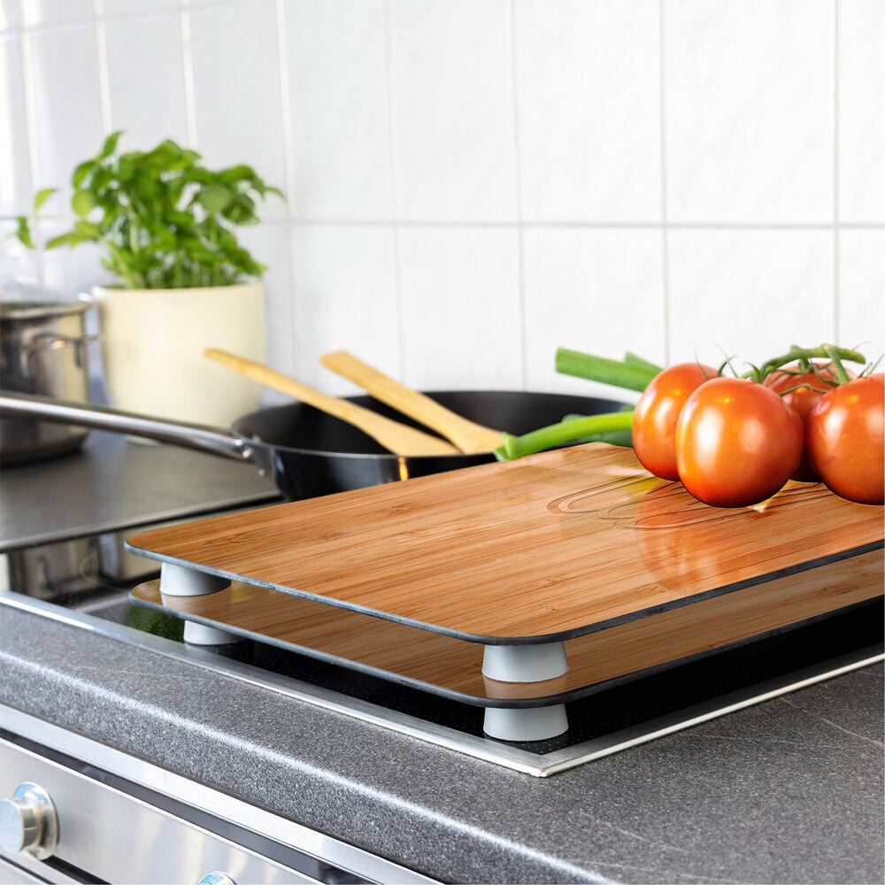 Herdabdeckplatte Universal Mod. Lunch, 2er Set für alle Herdarten geeignet