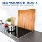 Herdabdeckplatte Universal Mod. Lunch, 2er Set für alle Herdarten geeignet