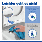 WC Sitz Mod. Sindia Weiß stabiler Toilettensitz mit Absenkautomatik
