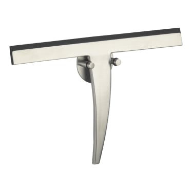 WENKO Bosa Badezimmerwischer / Abzieher – Breite: 24 cm, Edelstahl matt