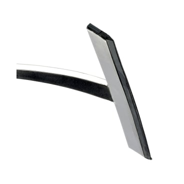 WENKO Bosa Badezimmerwischer / Abzieher – Breite: 24 cm, Edelstahl matt