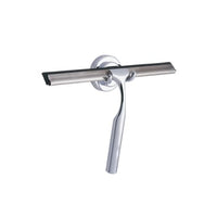 WENKO Terni Badezimmerwischer / Abzieher – Breite: 24,5 cm, Farbe: silber
