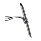 WENKO Terni Badezimmerwischer / Abzieher – Breite: 24,5 cm, Farbe: silber