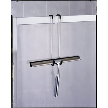 WENKO Terni Badezimmerwischer / Abzieher – Breite: 24,5 cm, Farbe: silber
