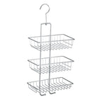 WENKO Exclusiv Duschcaddy Nivala 3 Ablagen – Maße (B x H x T): 22 x 50 x 13,5 cm