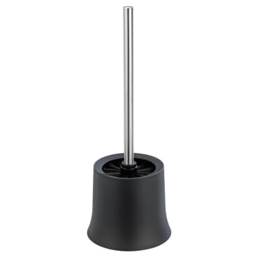 WENKO Basic WC-Garnitur – Farbe: schwarz