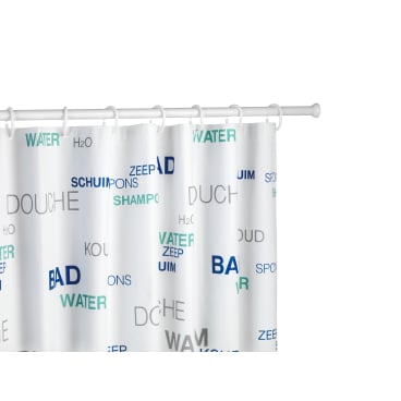 WENKO Teleskop-Duschstange 70 - 115 cm – Farbe: weiß