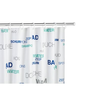 WENKO Teleskop-Duschstange 110 - 185 cm – Farbe: chrom