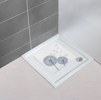 Wenko Astera Duscheinlage 54 x 54 cm, weiß