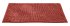 ALLSTAR Badematte Chenille 50x80 cm Rot