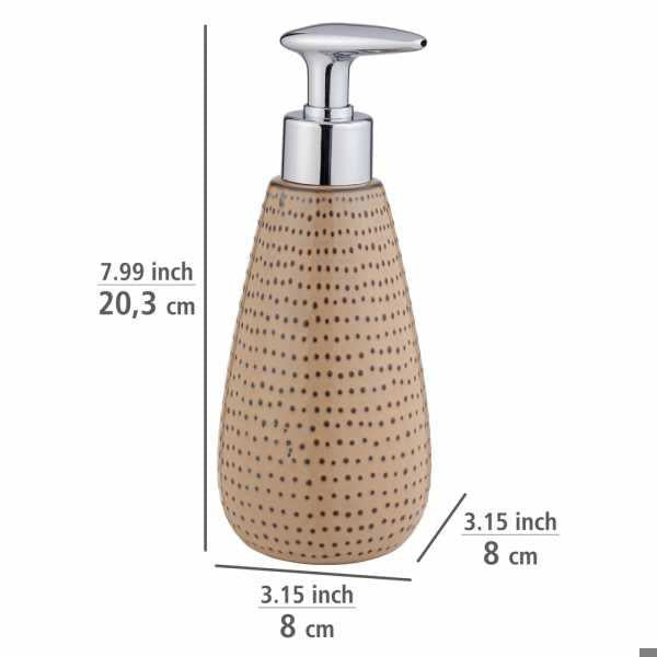 WENKO BELLANTE SOAP DISPENSER SAND