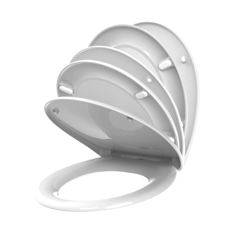 Abattant de toilette Fally en thermodur blanc ALLIBERT