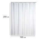 Anti-Schimmel Duschvorhang Uni White, 180 x 200 cm, Textil (Polyester), 180 x 200 cm, waschbar