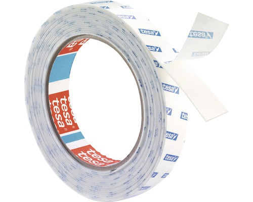 Montageband tesa weiß für Fliesen feuchtraumbeständig 5 m x 19 mm