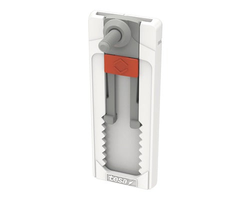 tesa Klebeschraube tesa für Tapete & Putz verstellbar weiß 1 kg Belastung 2 Stk.
