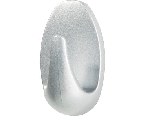 Klebehaken tesa Mini Oval chrom-matt