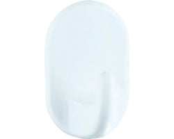 Klebehaken Wenko Oval mittel weiß 3 Stück