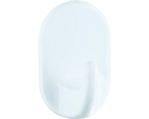 Klebehaken Wenko Oval mittel weiß 3 Stück