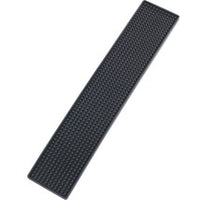 Abtropfmatte Wenko Slim schwarz 8 x 42 cm
