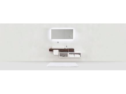 Wenko Badia tapis de bain 60x90 cm blanc