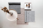 Badematte Mod. Abai, 50 x 80 cm, hergestellt aus recycelten PET-Flaschen