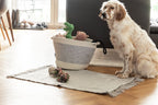 Badematte Mod. Gata, hergestellt aus recycelten PET-Flaschen (100 % Polyester)