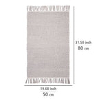 Badematte Mod. Gata, hergestellt aus recycelten PET-Flaschen (100 % Polyester)