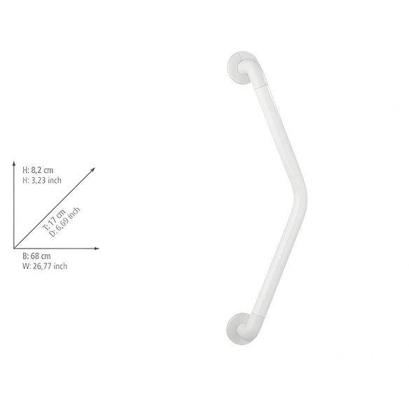 Badewannengriff, Aluminium