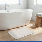 Diatomit Badematte Mod. Nazca Beige, 60 x 39 cm, schnelltrocknend und rutschsicher