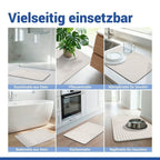 Diatomit Badematte Mod. Nazca Beige, 60 x 39 cm, schnelltrocknend und rutschsicher