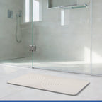 Diatomit Badematte Mod. Nazca Beige, 60 x 39 cm, schnelltrocknend und rutschsicher