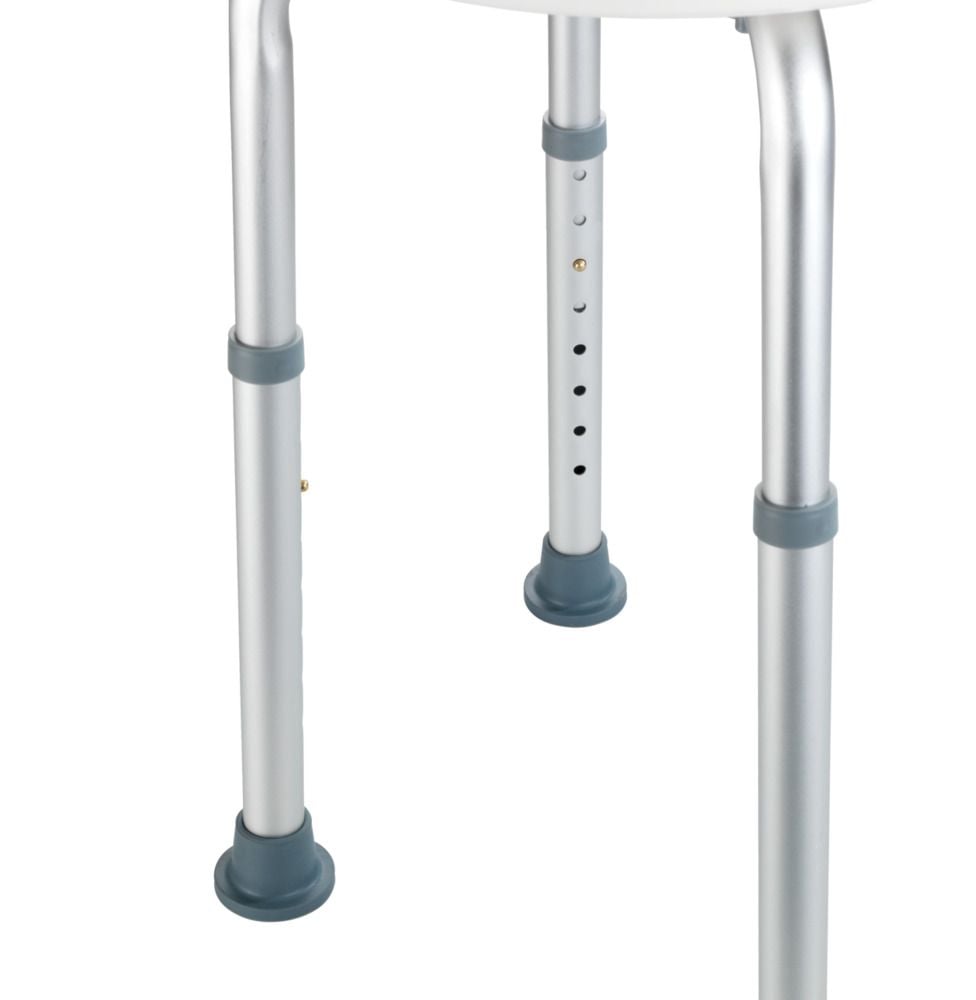 Duschhocker Mod. Secura höhenverstellbar, 120 kg Tragkraft