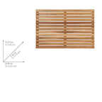 Duschrost Indoor & Outdoor Mod. Acacia, aus Akazienholz