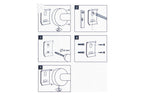 Haceka Wannengriff Kosmos Tec | 30 × 7.5 cm