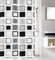 Kleine Wolke Duschvorhang Clipper Anthrazit Kunststoff 5209901238