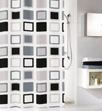 Kleine Wolke Duschvorhang Clipper Anthrazit Kunststoff 5209901238