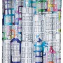 Wenko Duschvorhang Sunny City Polyester 180 cm x 200 cm waschbar